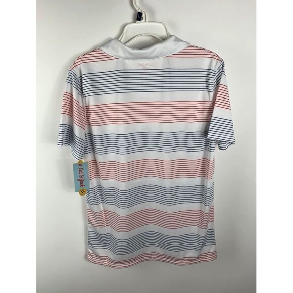 Cat & Jack Polo Boy's Size L 12/14 Short Sleeve Wicking NWT - Picture 5 of 6